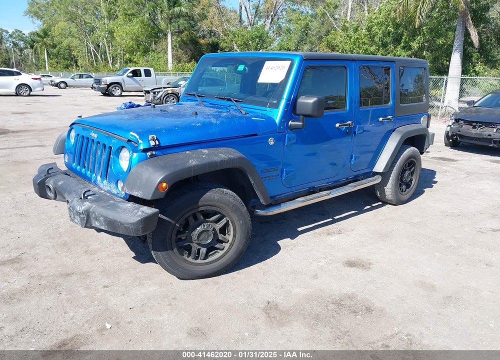 2015 JEEP WRANGLER UNLIMITED SPORT VIN: 1C4BJWDG3FL551160