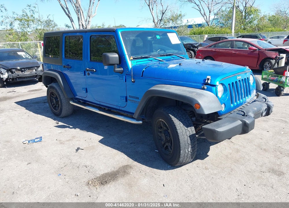 2015 JEEP WRANGLER UNLIMITED SPORT VIN: 1C4BJWDG3FL551160