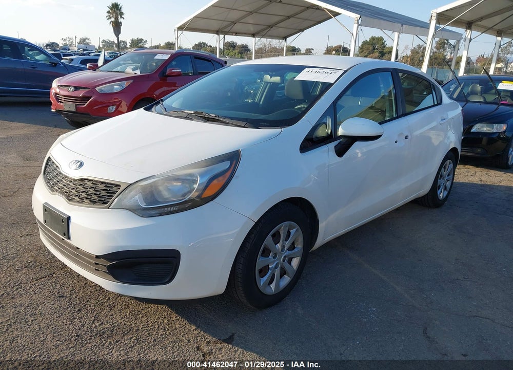 2014 KIA RIO VIN: KNADM4A38E6419124