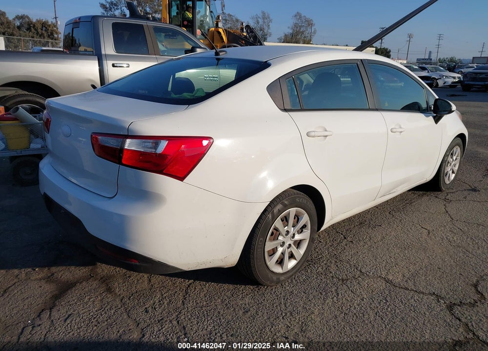 2014 KIA RIO VIN: KNADM4A38E6419124