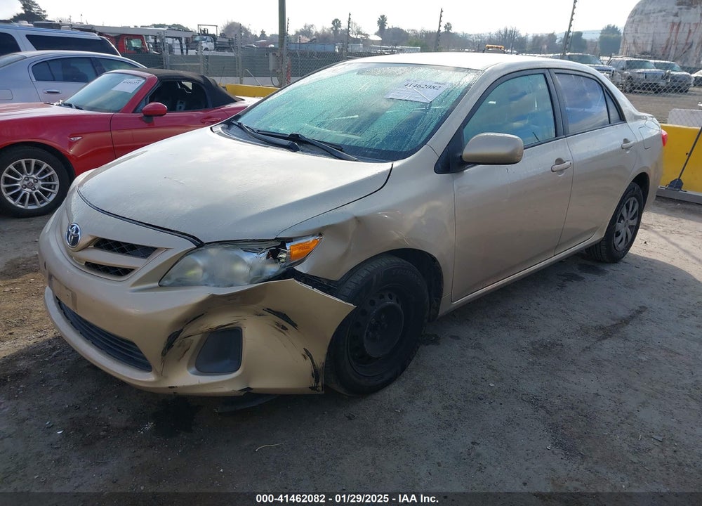 2011 TOYOTA COROLLA LE VIN: 2T1BU4EE5BC627164