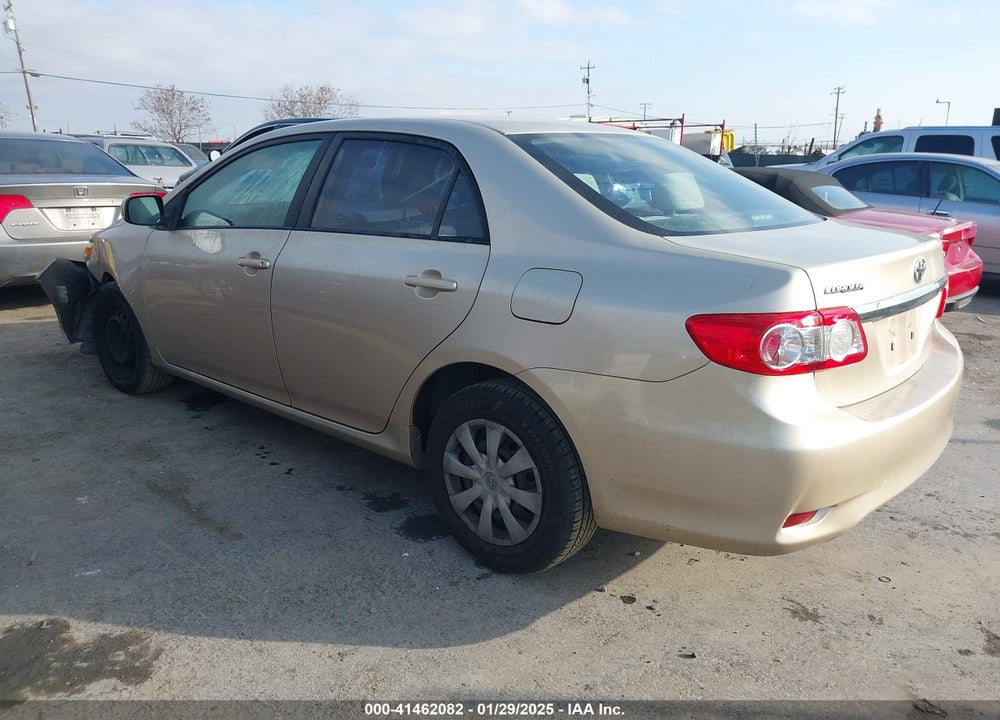 2011 TOYOTA COROLLA LE VIN: 2T1BU4EE5BC627164