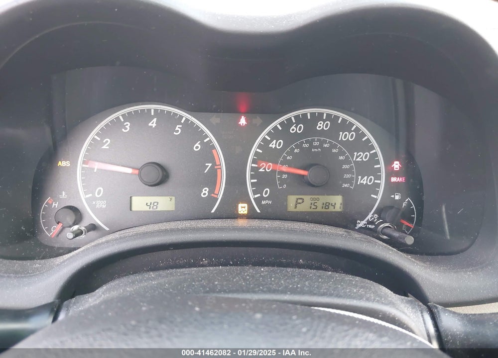 2011 TOYOTA COROLLA LE VIN: 2T1BU4EE5BC627164
