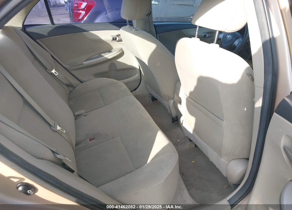 2011 TOYOTA COROLLA LE VIN: 2T1BU4EE5BC627164