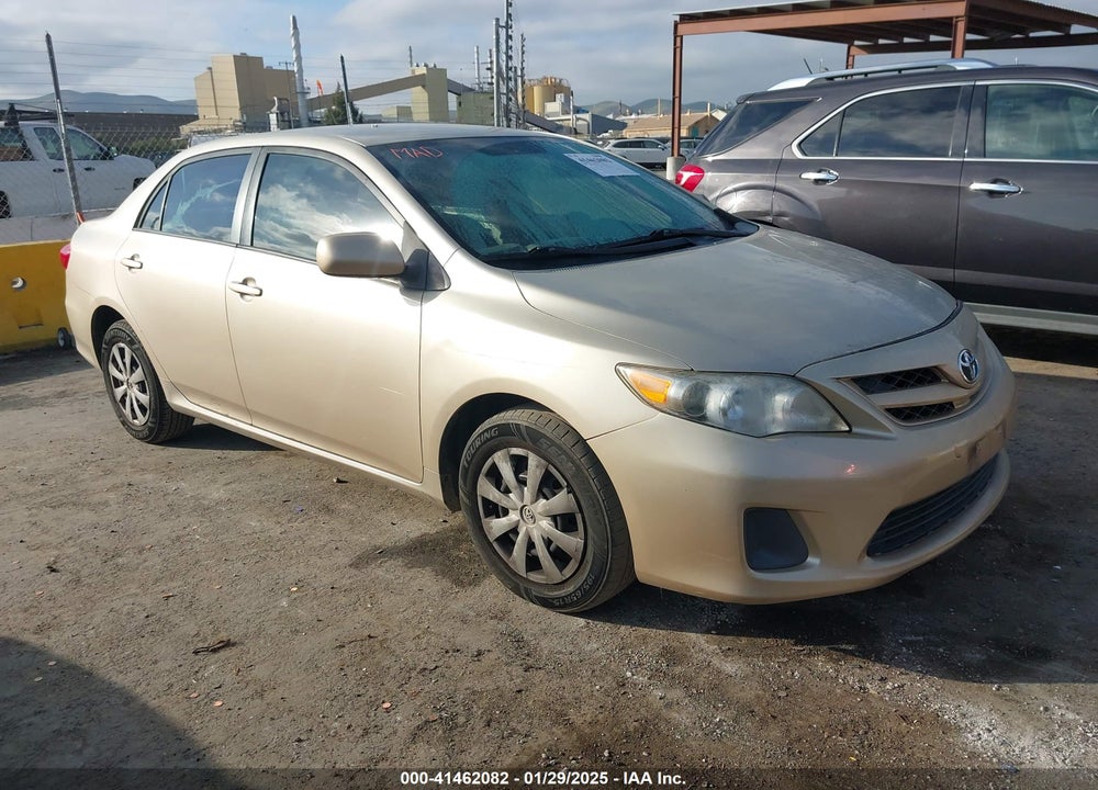 2011 TOYOTA COROLLA LE VIN: 2T1BU4EE5BC627164