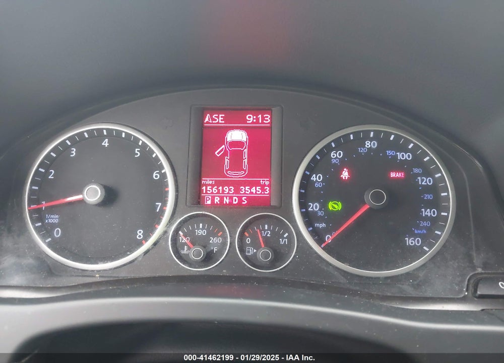 2009 VOLKSWAGEN TIGUAN S/SE/SEL VIN: WVGAV75N59W507923