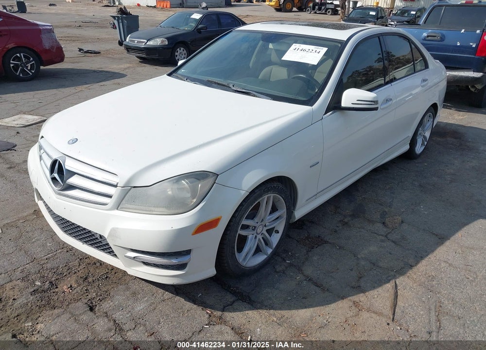 2012 MERCEDES-BENZ C 250 VIN: WDDGF4HB9CR240325