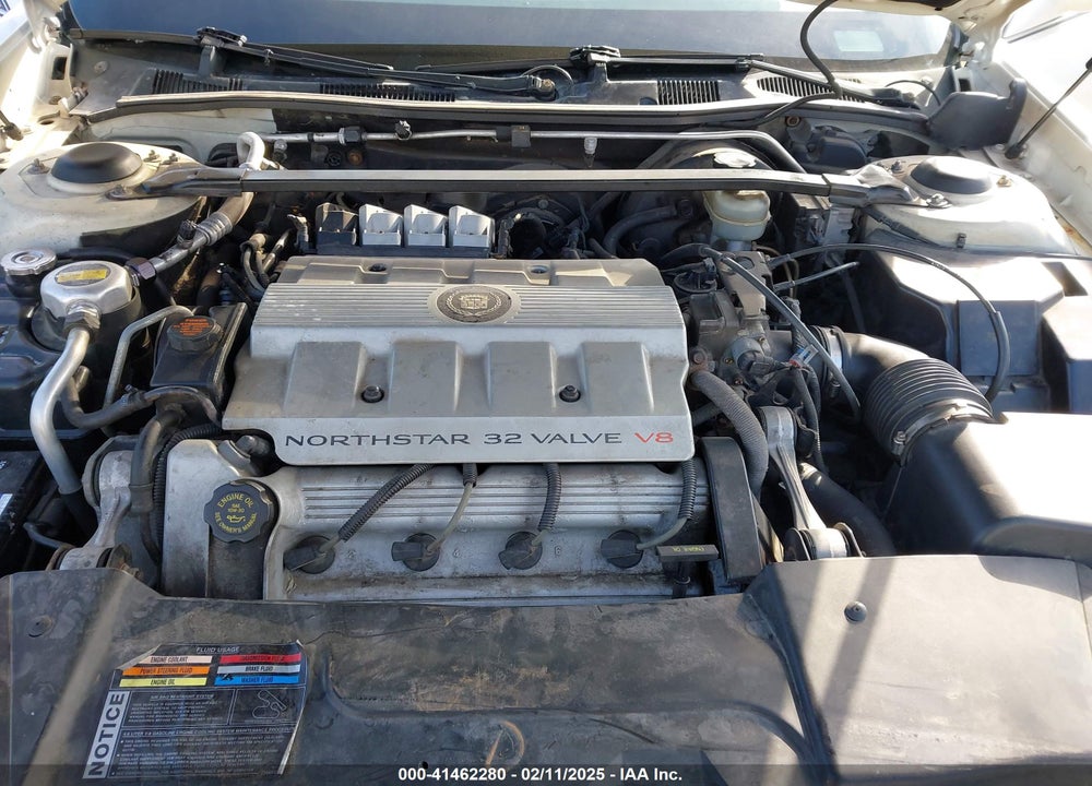 1997 CADILLAC DEVILLE CONCOURS VIN: 1G6KF5490VU232422