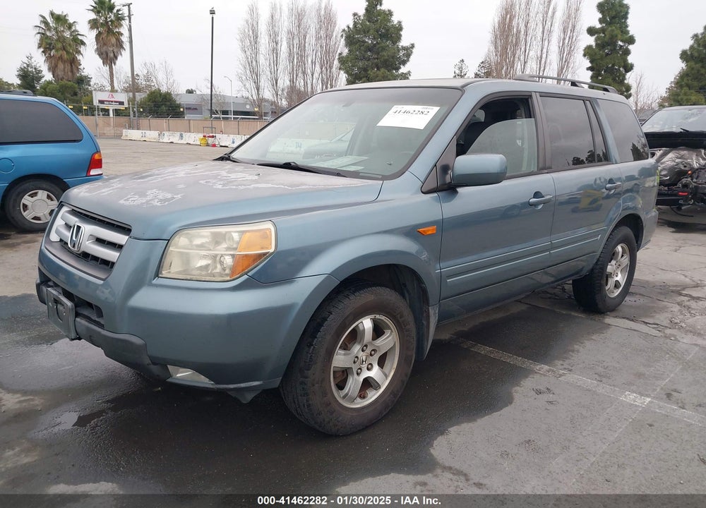 2006 HONDA PILOT EX-L VIN: 5FNYF28666B020107