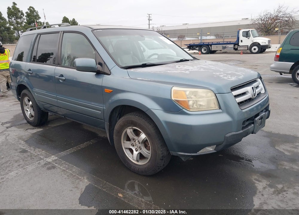 2006 HONDA PILOT EX-L VIN: 5FNYF28666B020107