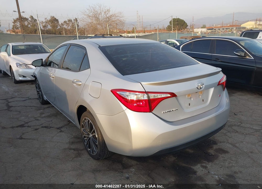 2015 TOYOTA COROLLA VIN: 5YFBURHEXFP343804