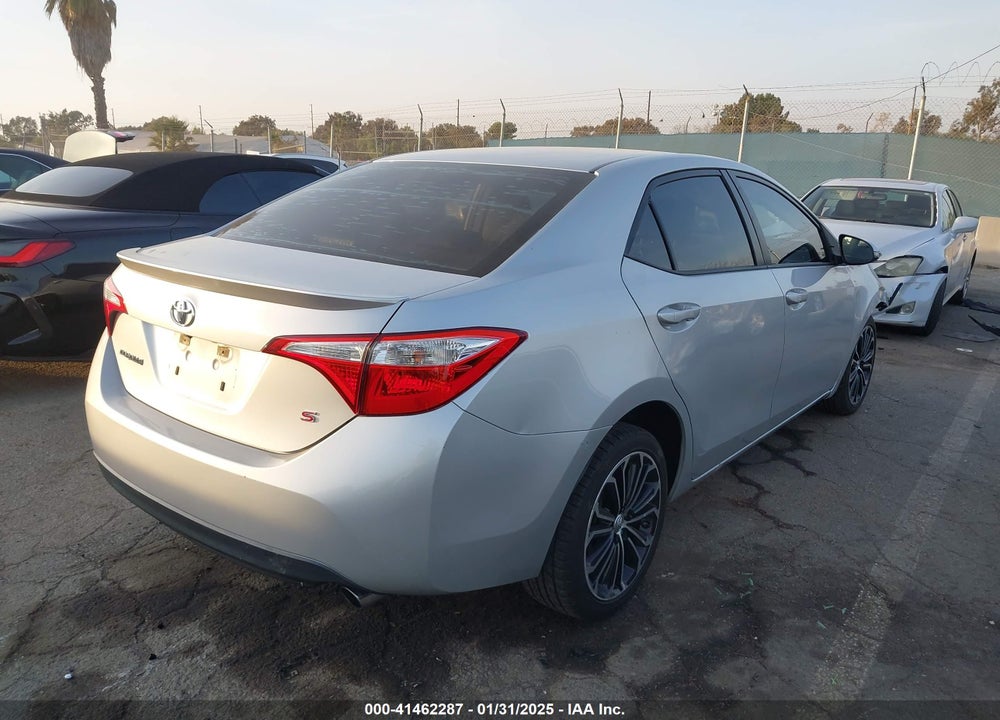 2015 TOYOTA COROLLA VIN: 5YFBURHEXFP343804