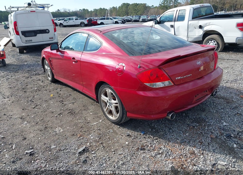 2006 HYUNDAI TIBURON VIN: KMHHN65FX6U205665