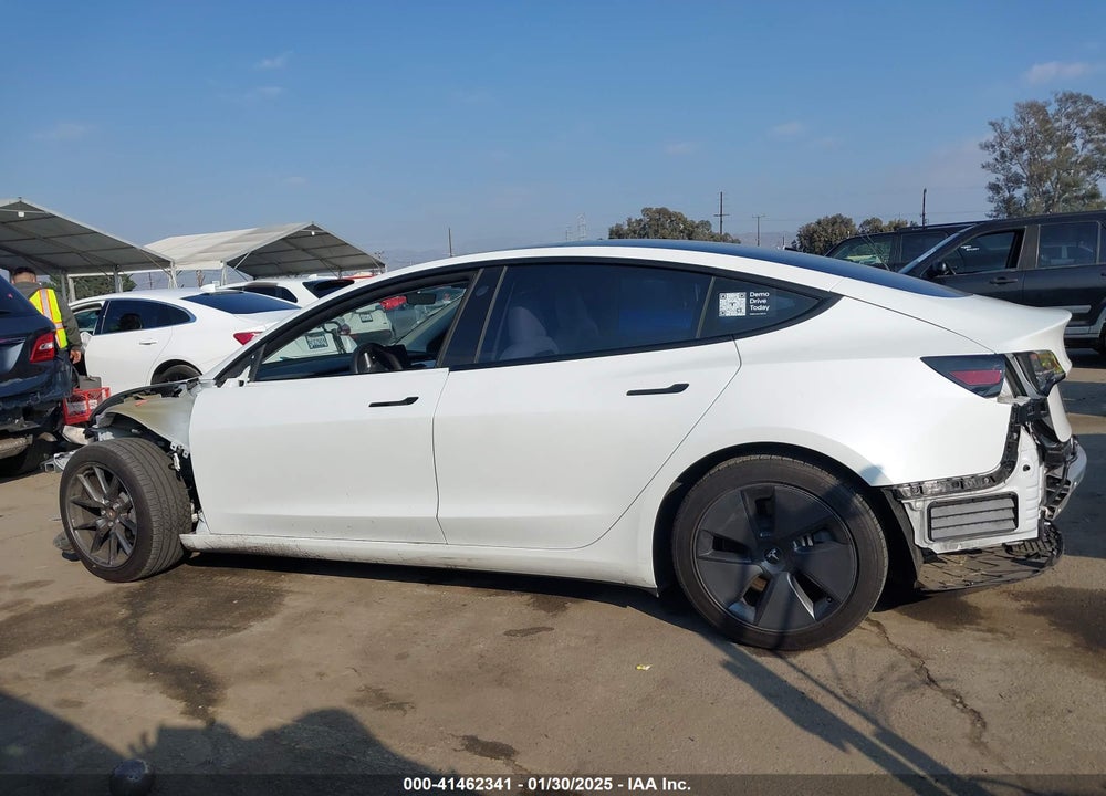 2021 TESLA MODEL 3 VIN: 5YJ3E1EAXMF938813