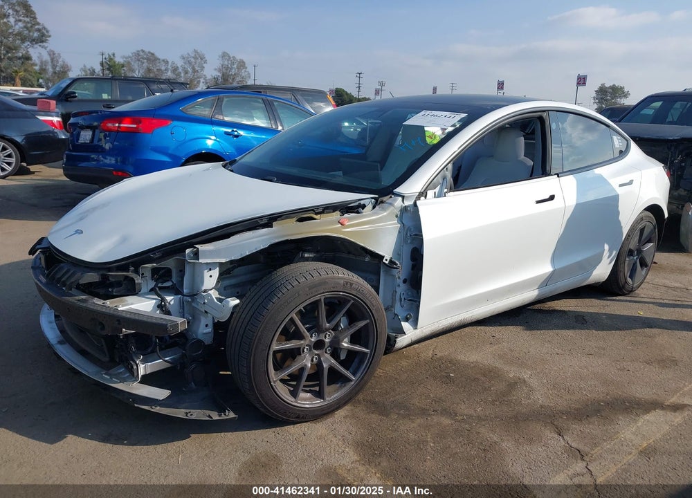 2021 TESLA MODEL 3 VIN: 5YJ3E1EAXMF938813