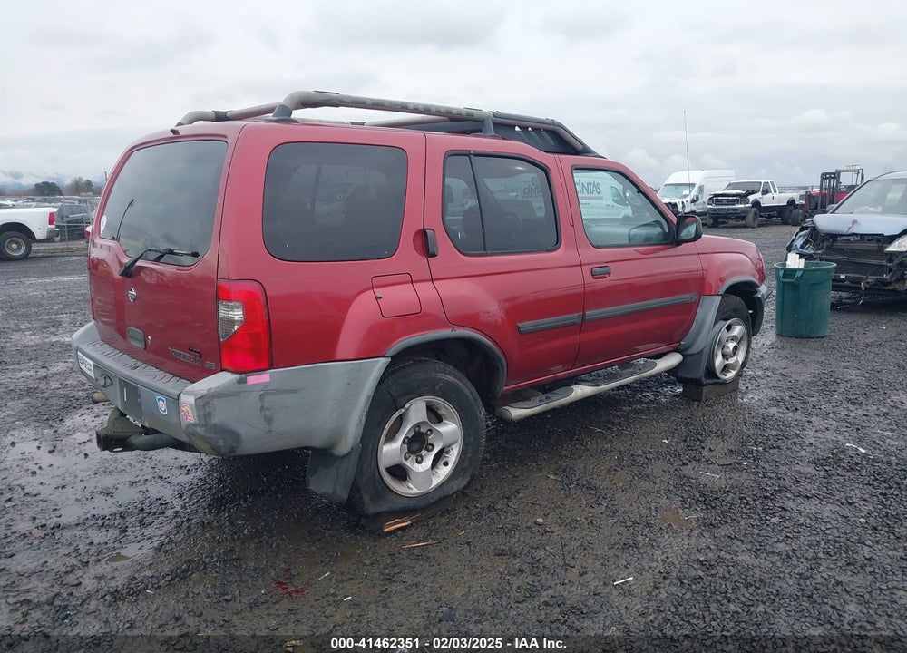 2001 NISSAN XTERRA SE VIN: 5N1ED28Y91C534657