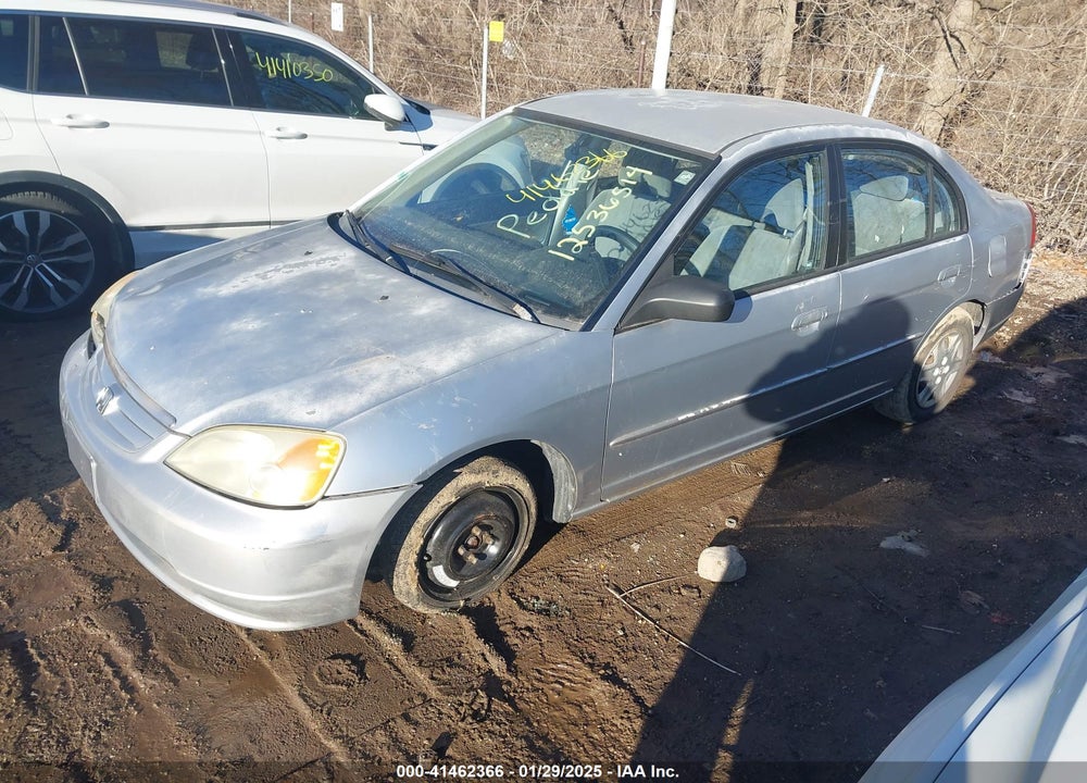 2003 HONDA CIVIC LX VIN: 2HGES16593H582948