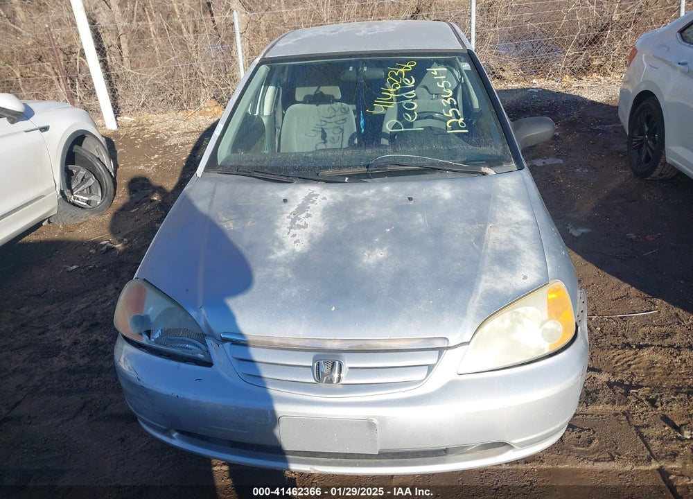 2003 HONDA CIVIC LX VIN: 2HGES16593H582948