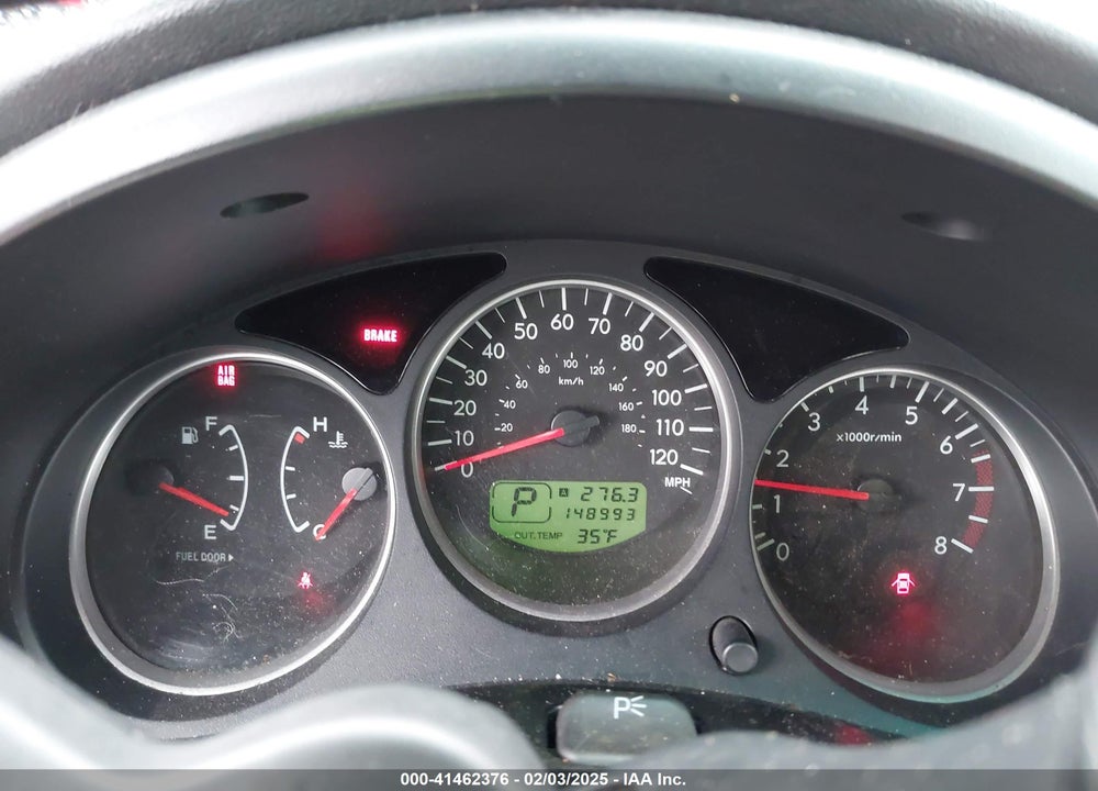 2006 SUBARU FORESTER VIN: JF1SG67666H743523