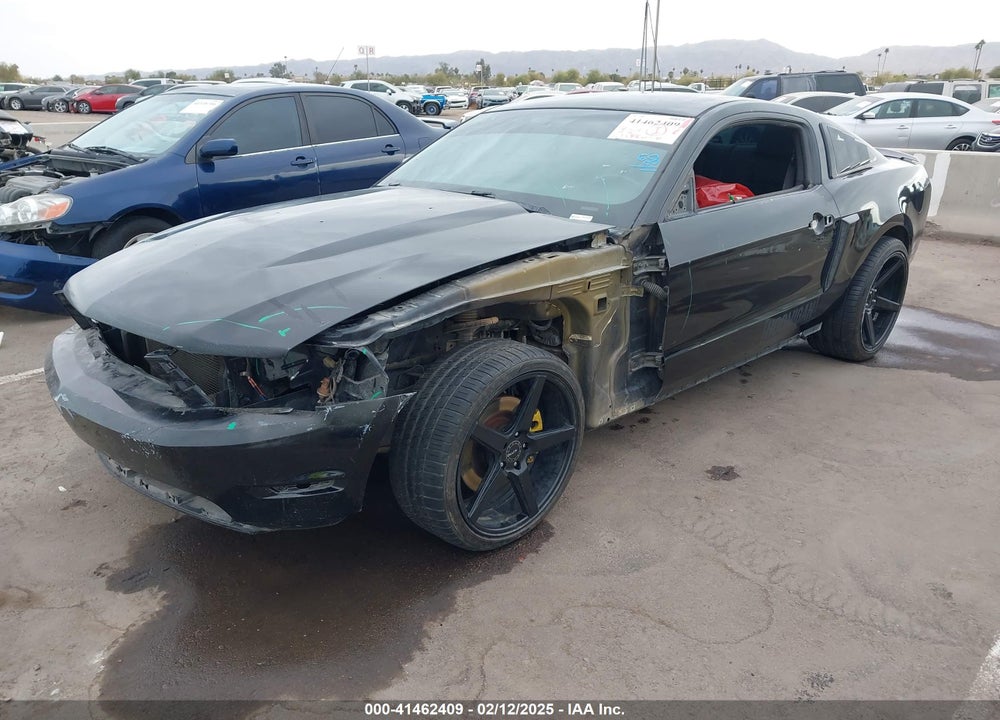 2012 FORD MUSTANG GT PREMIUM VIN: 1ZVBP8CF4C5203173