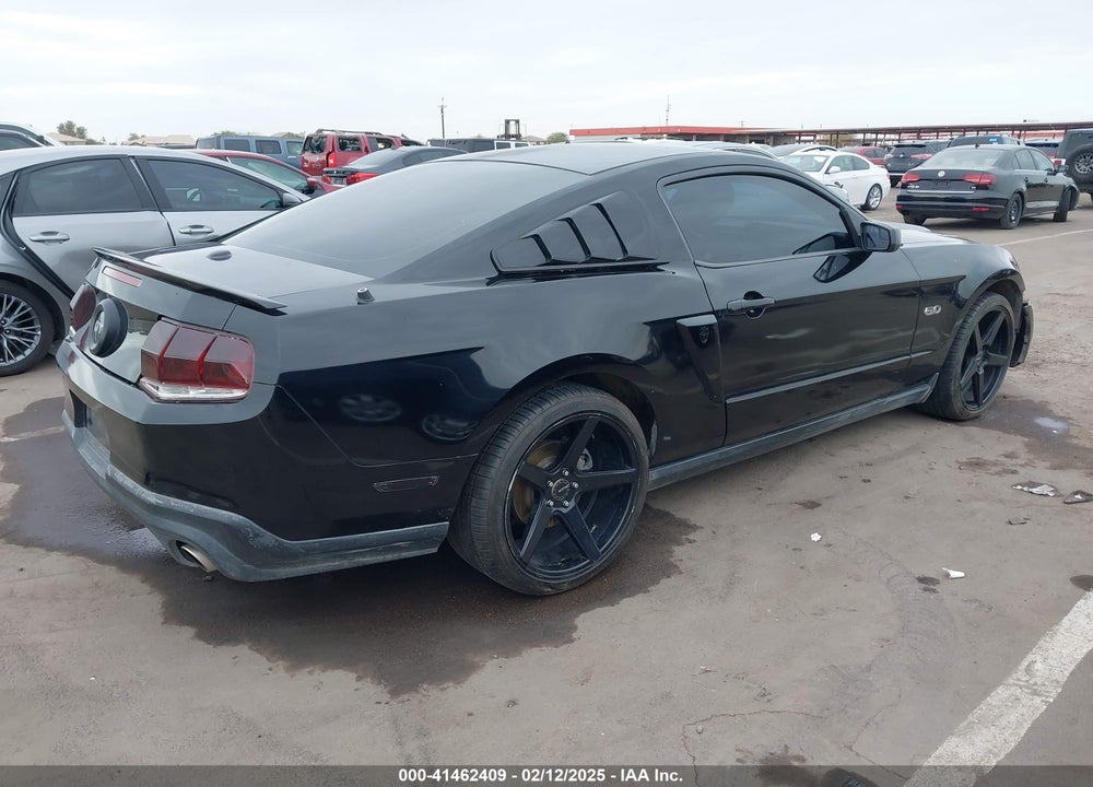 2012 FORD MUSTANG GT PREMIUM VIN: 1ZVBP8CF4C5203173