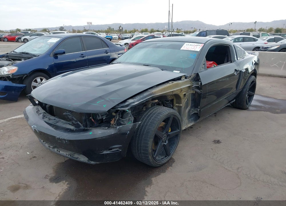 2012 FORD MUSTANG GT PREMIUM VIN: 1ZVBP8CF4C5203173