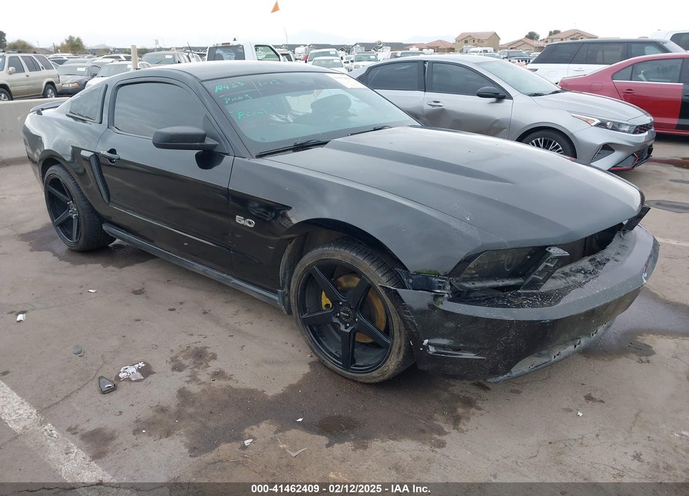2012 FORD MUSTANG GT PREMIUM VIN: 1ZVBP8CF4C5203173