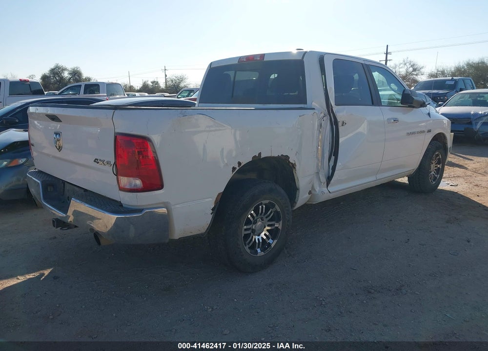 2012 RAM 1500 SLT VIN: 1C6RD7LT4CS106039