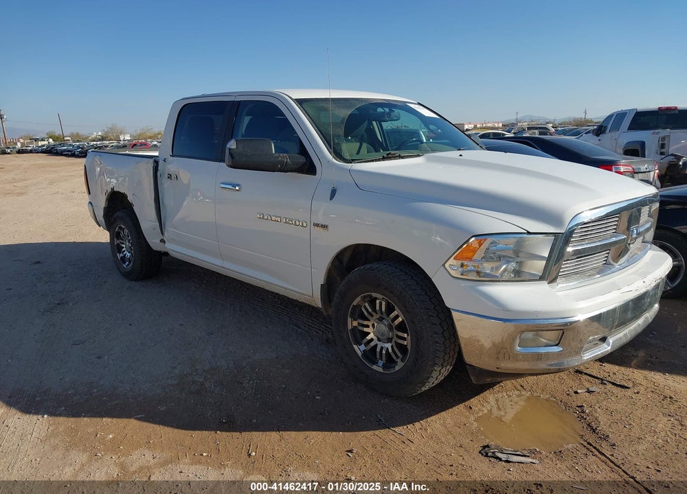 2012 RAM 1500 SLT VIN: 1C6RD7LT4CS106039