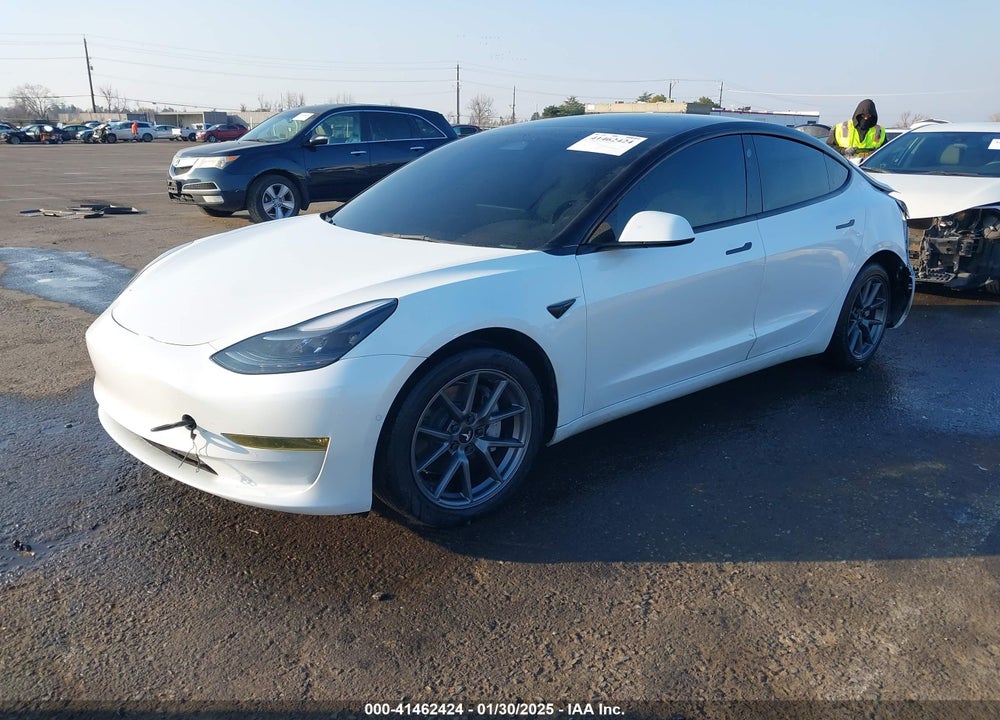2022 TESLA MODEL 3 VIN: 5YJ3E1EB4NF230843