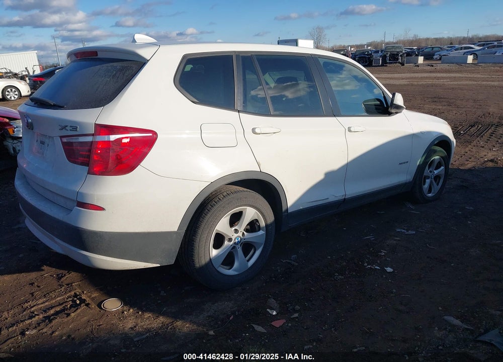 2011 BMW X3 XDRIVE28I VIN: 5UXWX5C57BL703234