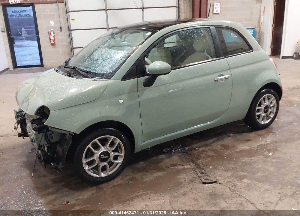 2012 FIAT 500 VIN: 3C3CFFAR5CT382758