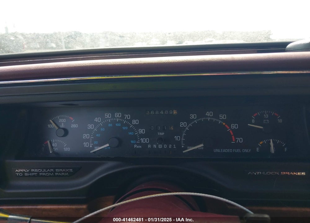 1992 BUICK PARK AVENUE VIN: 1G4CW53L4N1642328