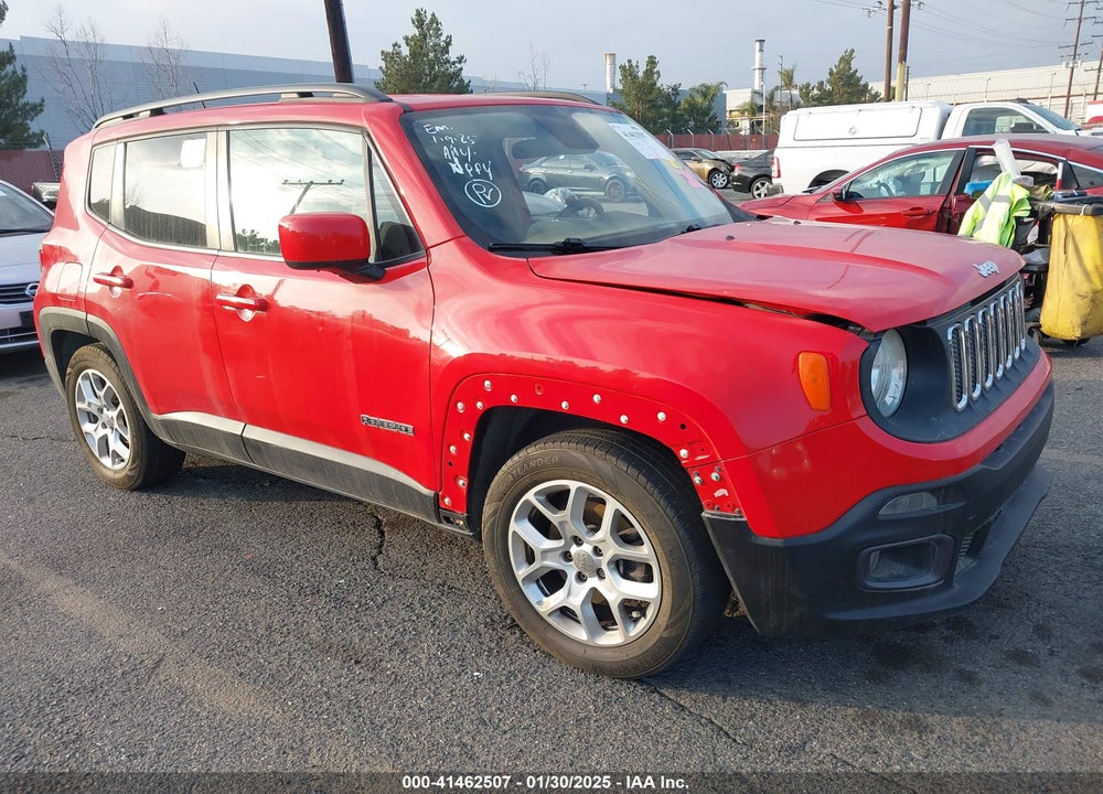 2015 JEEP RENEGADE LATITUDE VIN: ZACCJABT4FPC05637