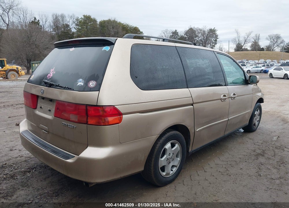 2001 HONDA ODYSSEY EX VIN: 2HKRL18611H503540