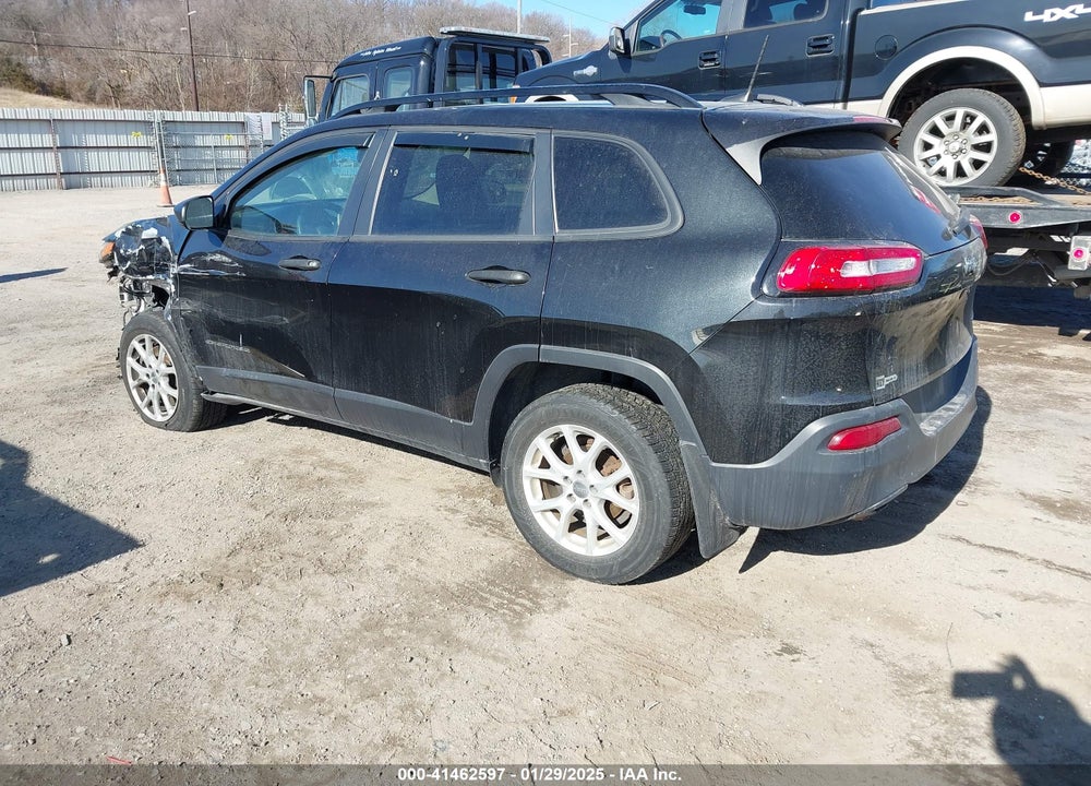 2016 JEEP CHEROKEE SPORT VIN: 1C4PJLAB4GW257103