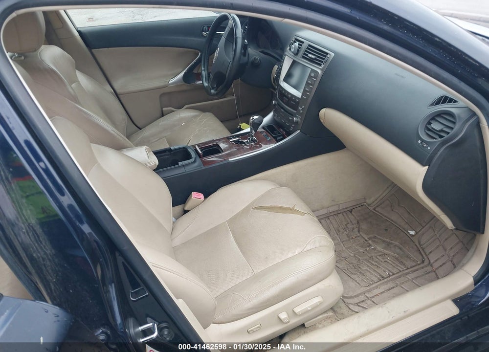 2007 LEXUS IS 250 VIN: JTHBK262172033254