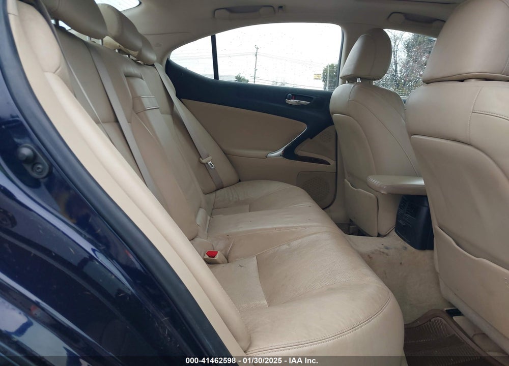 2007 LEXUS IS 250 VIN: JTHBK262172033254