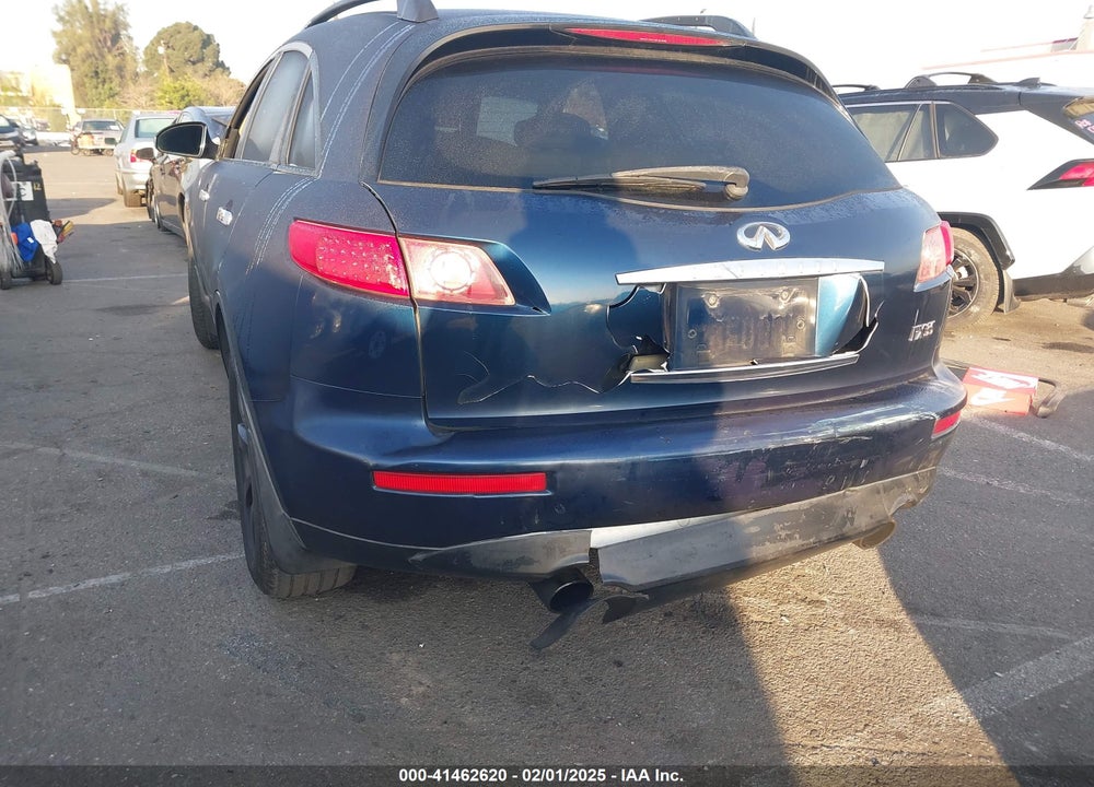 2005 INFINITI FX35 VIN: JNRAS08U25X109466
