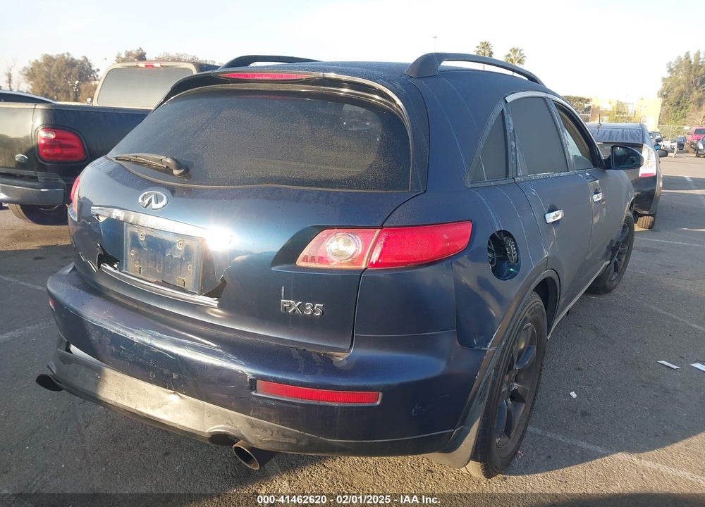 2005 INFINITI FX35 VIN: JNRAS08U25X109466