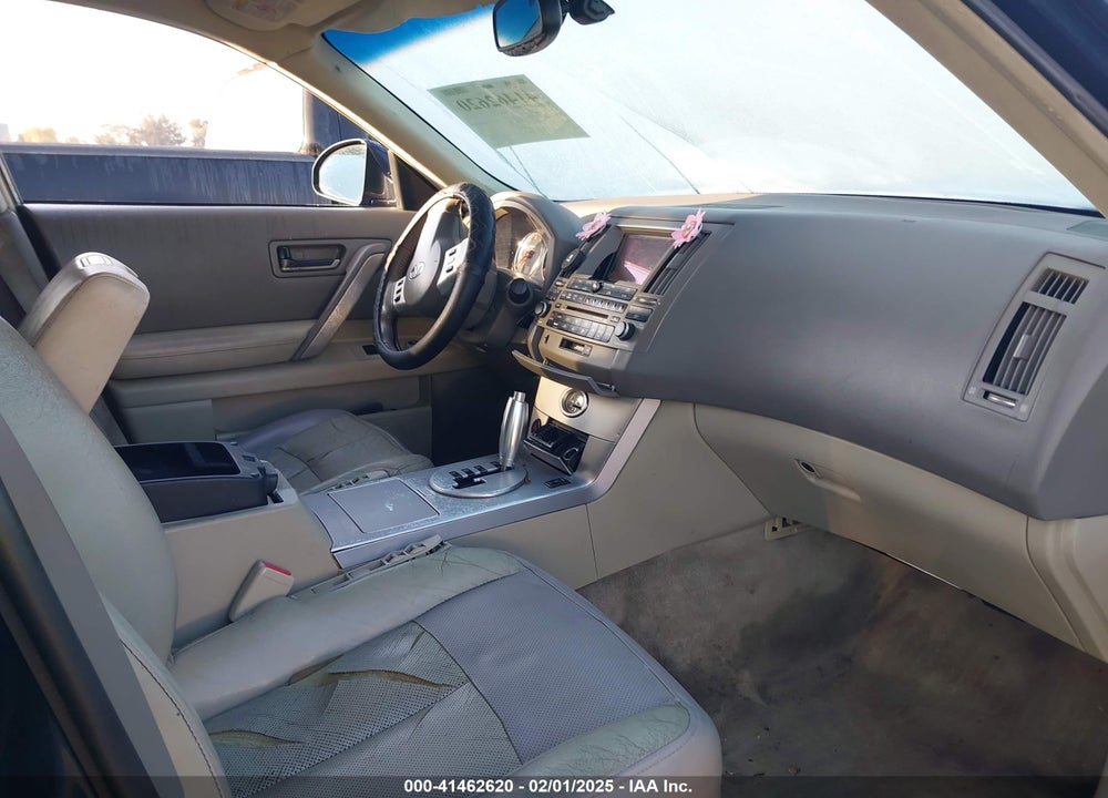 2005 INFINITI FX35 VIN: JNRAS08U25X109466