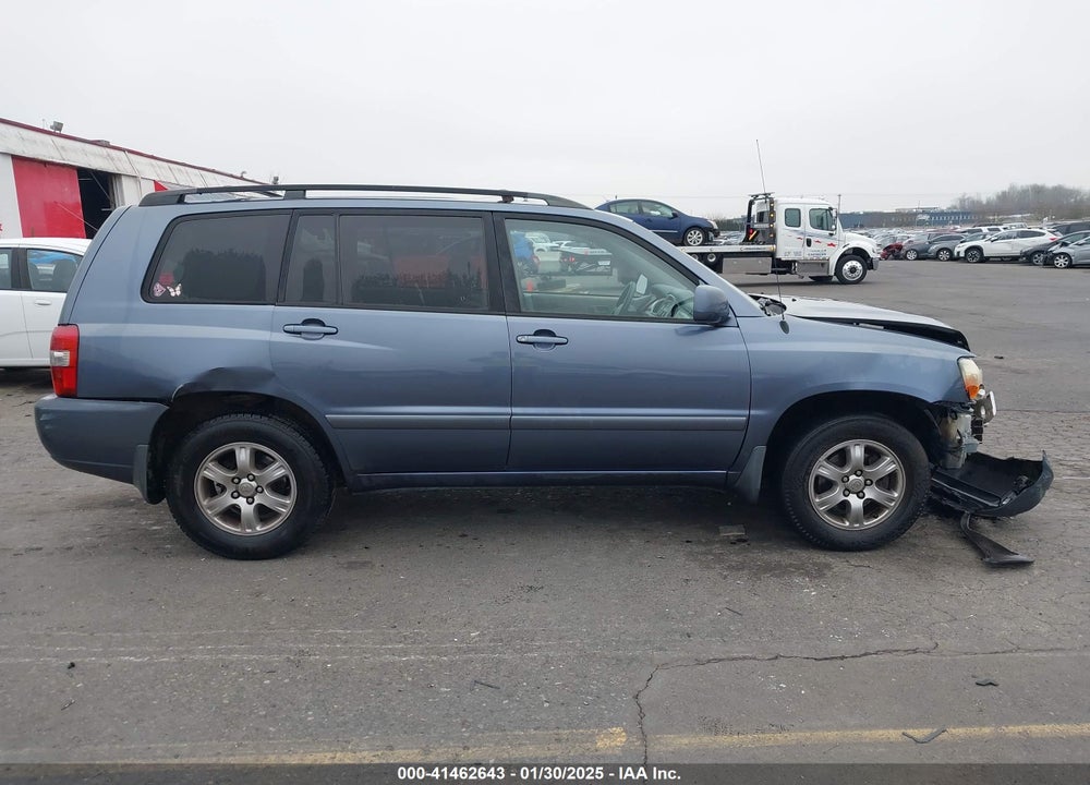 2004 TOYOTA HIGHLANDER V6 W/O 3RD ROW (A5) VIN: JTEGP21A240014433