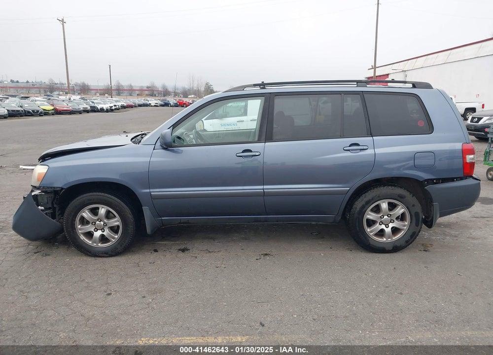 2004 TOYOTA HIGHLANDER V6 W/O 3RD ROW (A5) VIN: JTEGP21A240014433