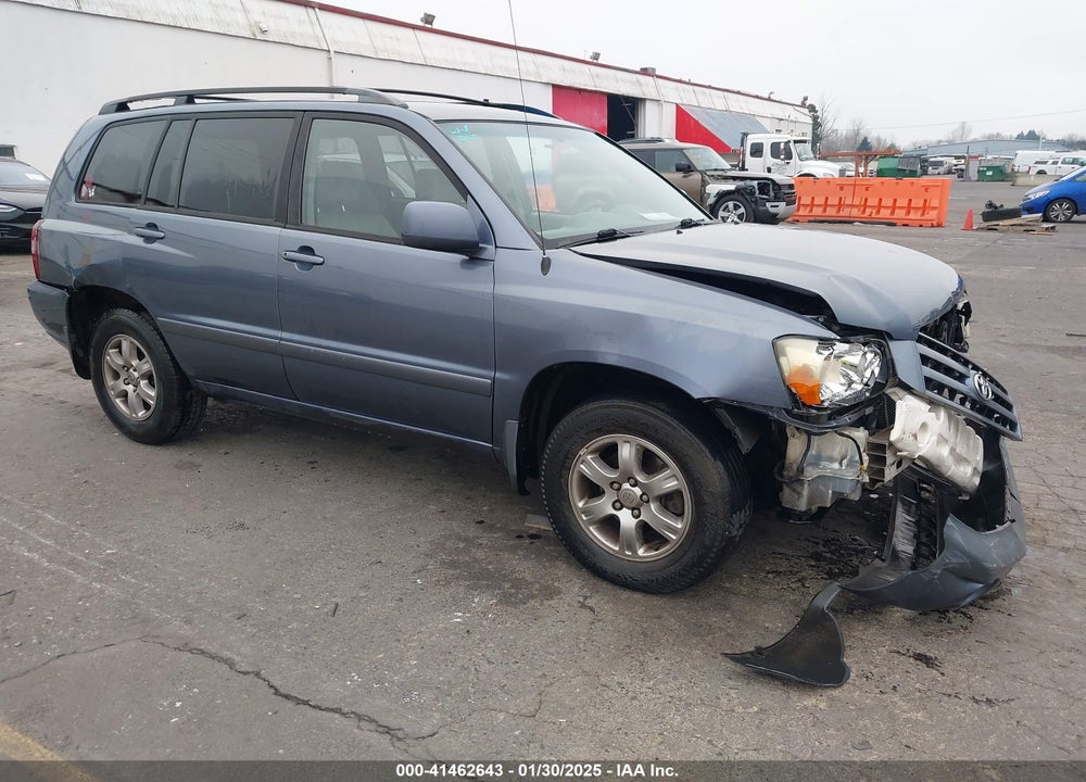 2004 TOYOTA HIGHLANDER V6 W/O 3RD ROW (A5) VIN: JTEGP21A240014433