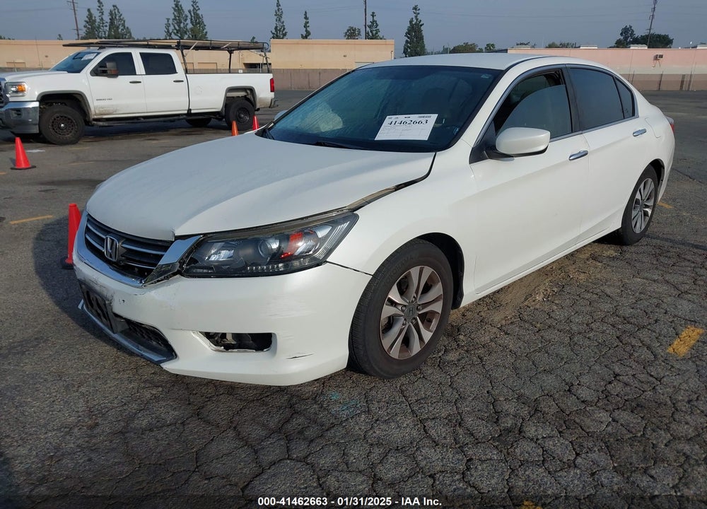 2013 HONDA ACCORD LX VIN: 1HGCR2F38DA050209