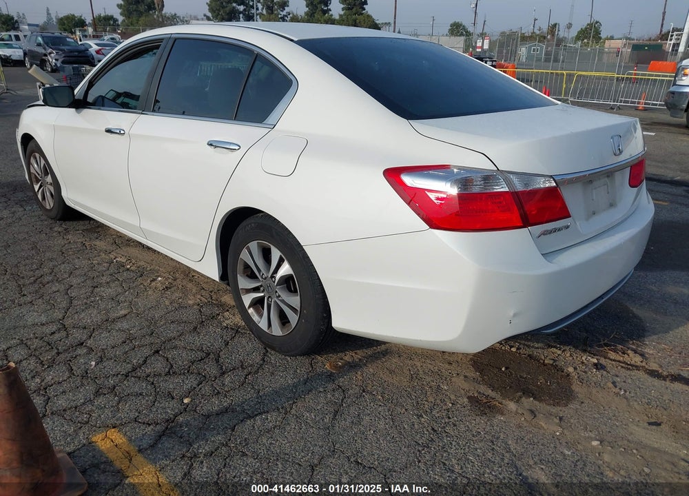 2013 HONDA ACCORD LX VIN: 1HGCR2F38DA050209