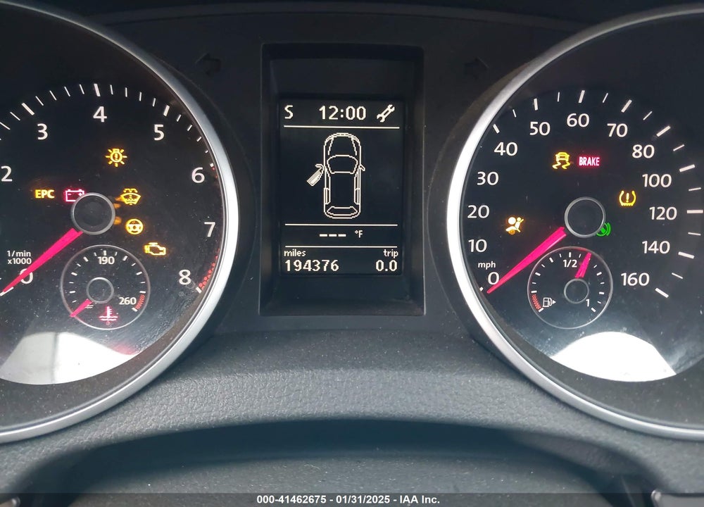 2011 VOLKSWAGEN GTI VIN: WVWDB7AJ6BW284519