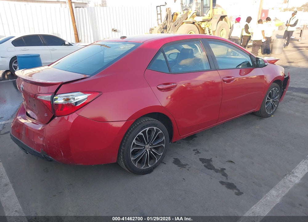 2016 TOYOTA COROLLA S PREMIUM VIN: 5YFBURHE1GP434283