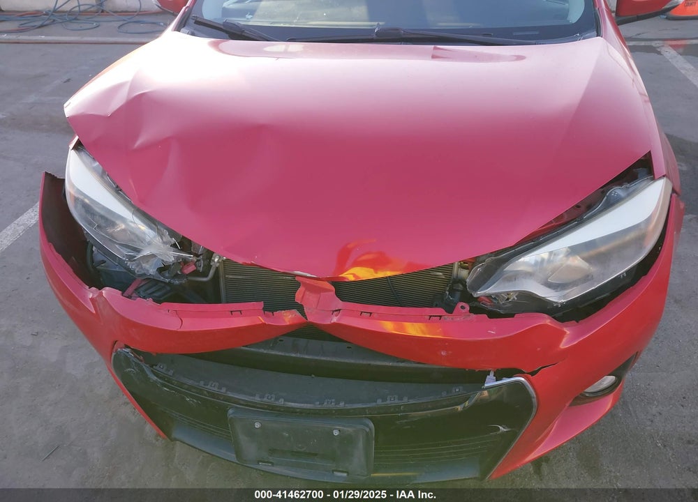 2016 TOYOTA COROLLA S PREMIUM VIN: 5YFBURHE1GP434283