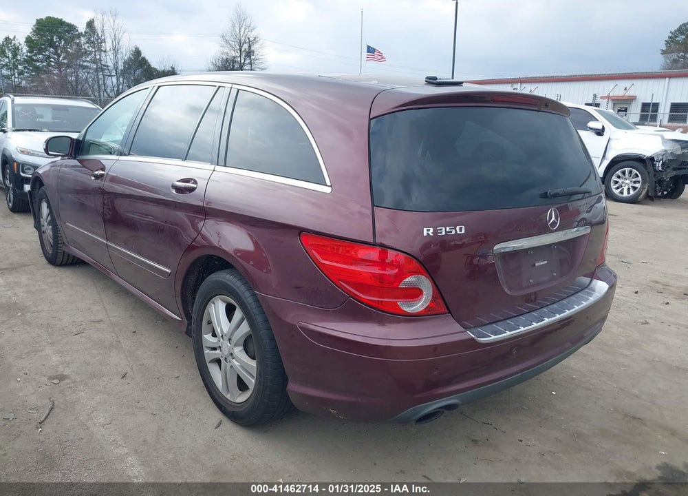 2008 MERCEDES-BENZ R 350 VIN: 4JGCB56E78A080096